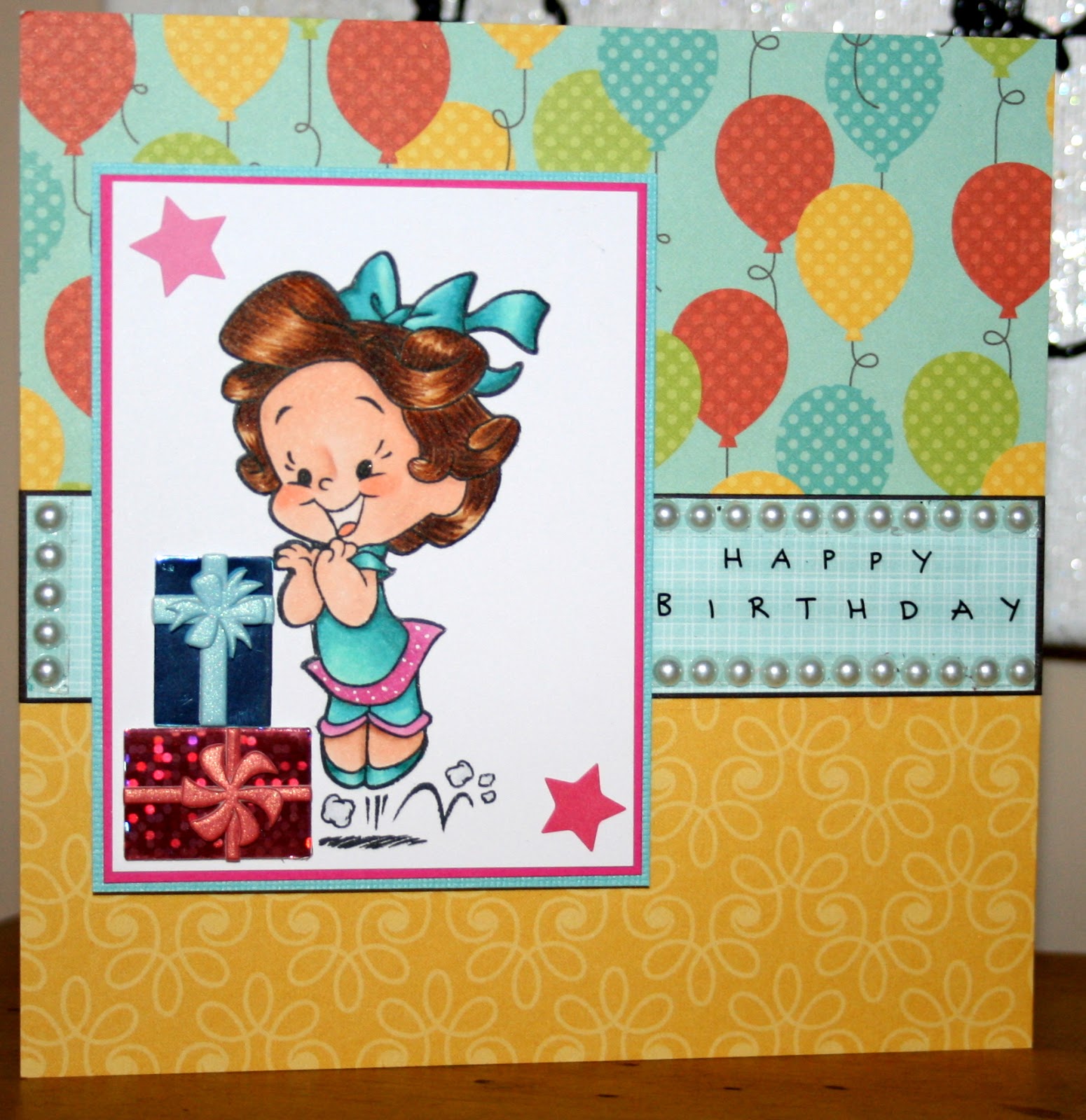 happy birthday cute cards Cute happy birthday greeting card 546011 ...