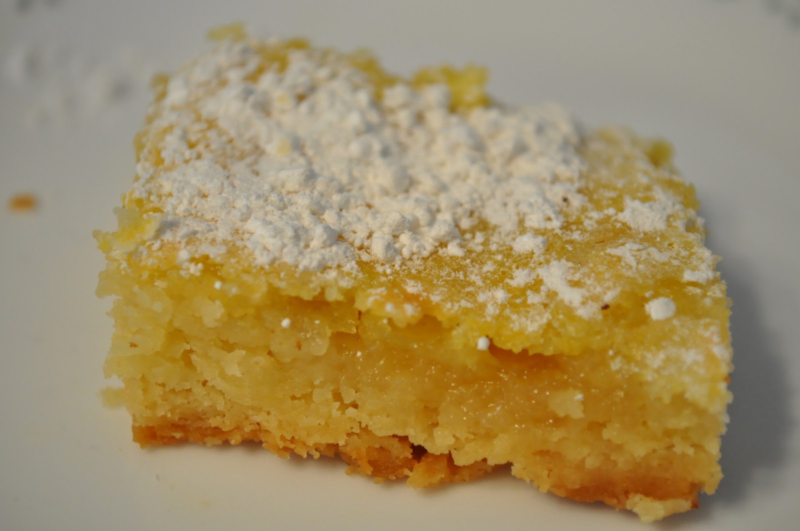 Natural and Organic Lifestyle Lemon Bars