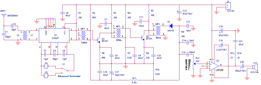 CB receiver - The Circuit