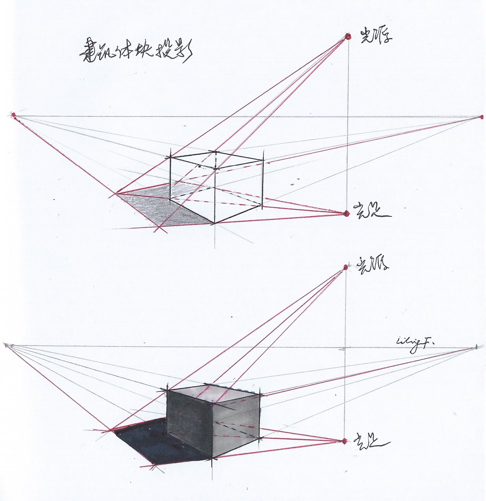 建筑光影的表现