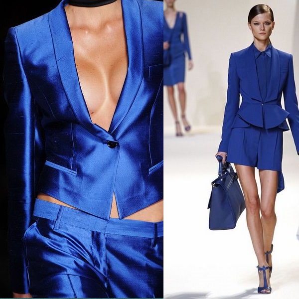 Синий пиджак