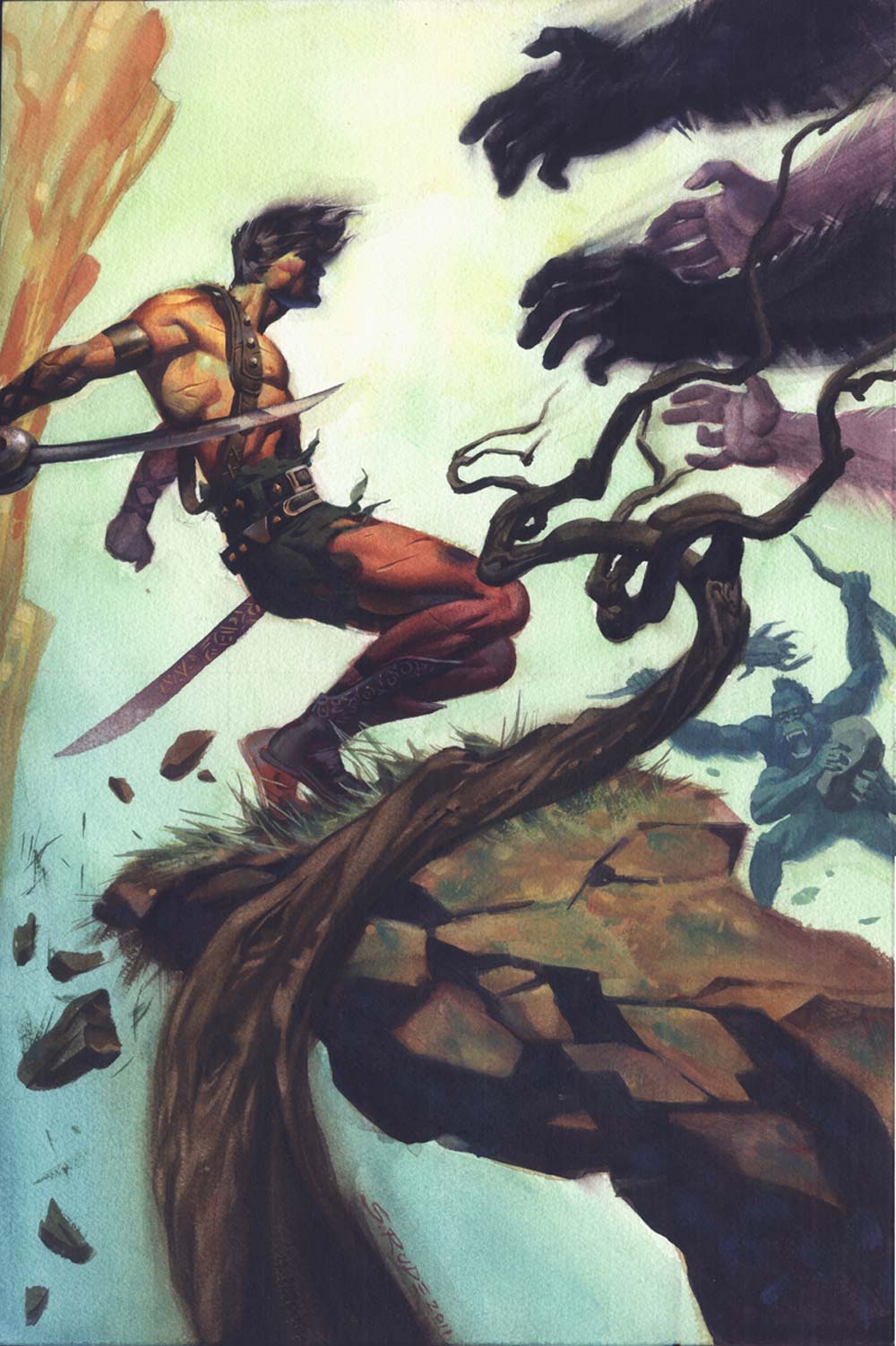 Fashion And Action John Carter Of Mars By Steve Rude
