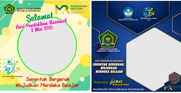 6 Bingkai Twibbon Hardiknas 2021 Versi Kemenag Terbaru 6 Bingkai Twibbon Hardiknas 2021 Versi Kemenag Terbaru