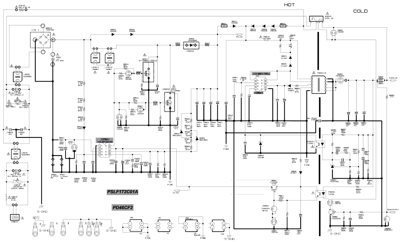 Electro help: LG EAX37617801 - SAMSUNG BN44 - SMPS - SCHEMATICS
