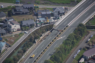 九州自動車道 益城熊本空港インターチェンジ周辺の画像。