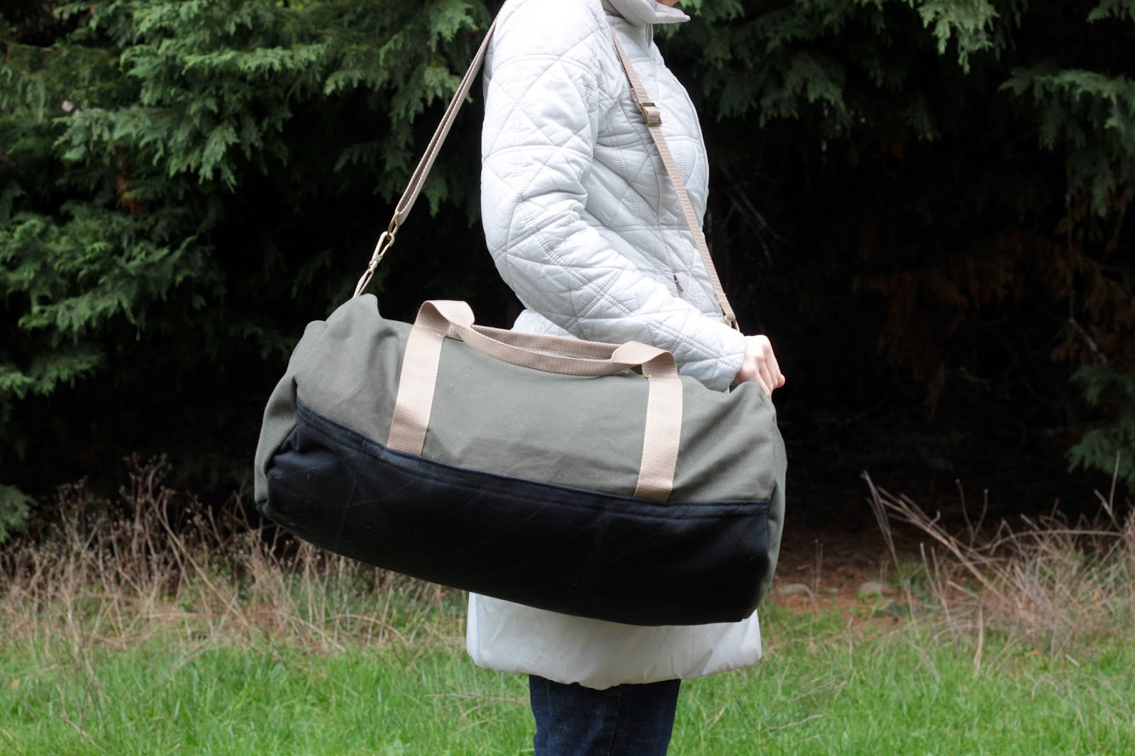 Fake It While You Make It Safari Duffle