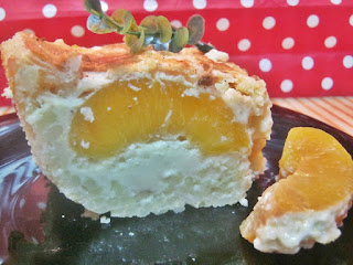 Gratin de orez cu piersici