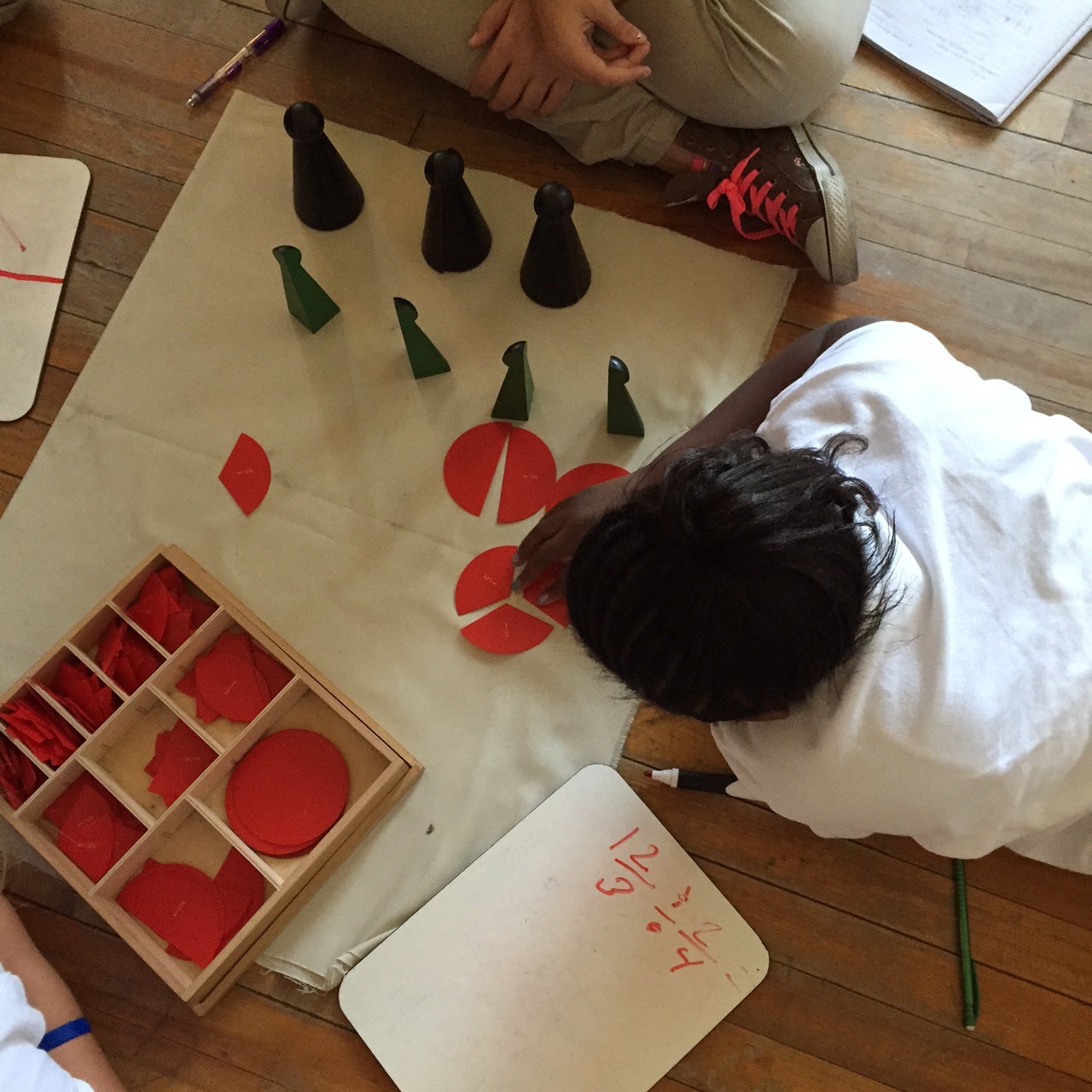 Mr. Trent's Classroom: The Fraction Skittles