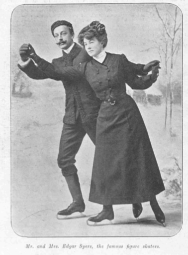 Skate Guard Madge Syers, The Mother Of Figure Skating