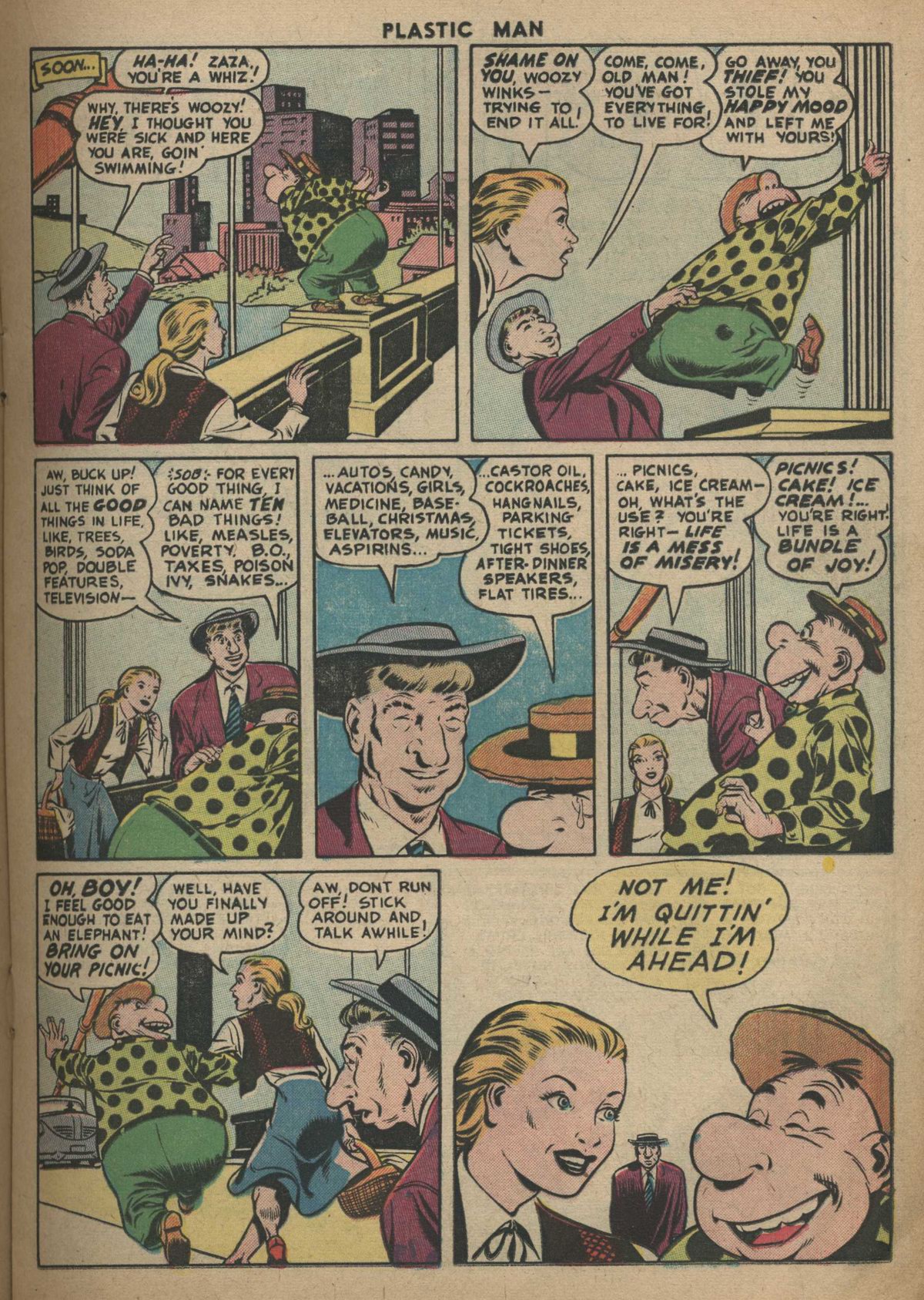 Read online Plastic Man (1943) comic -  Issue #57 - 17