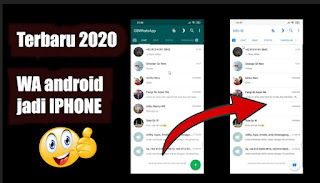 Cara Mengubah Tema Whatsapp Android Menjadi Iphone, Terbaru 2020 Cara Mengubah Tema Whatsapp Android Menjadi Iphone, Terbaru 2020