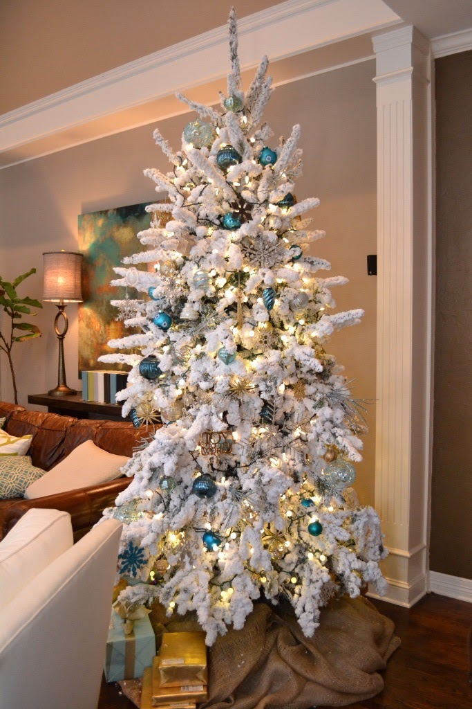 Modern Maizy My Flocked Christmas Tree