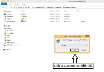 Cara Install Attendance Management Terhubung Geisa Client - RPP Sekolah
