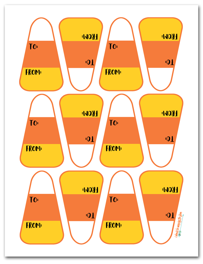 Pumpkin Name Tags Printable Pumpkin Name Tags Printable