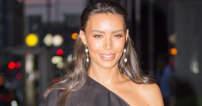 Ilfenesh Hadera wears a see through dress at the Borchardt Restaurant