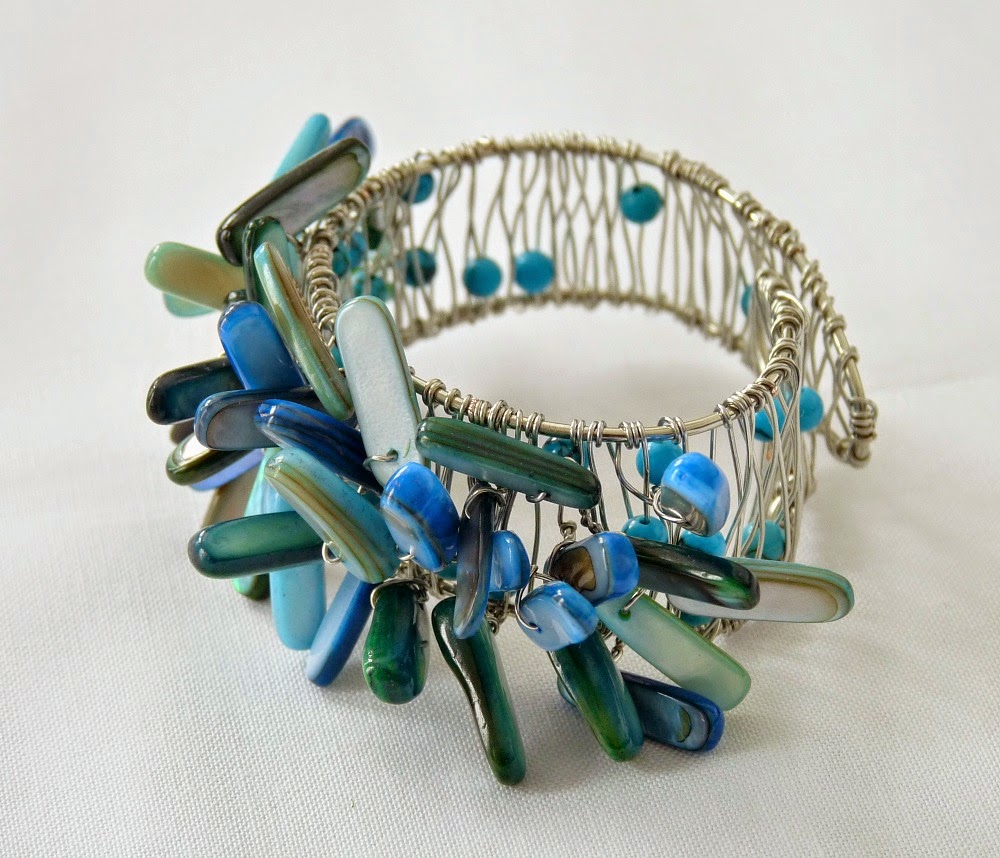 DIY Beaded Napkin Ring Easy Tutorial + Video Dans le Lakehouse