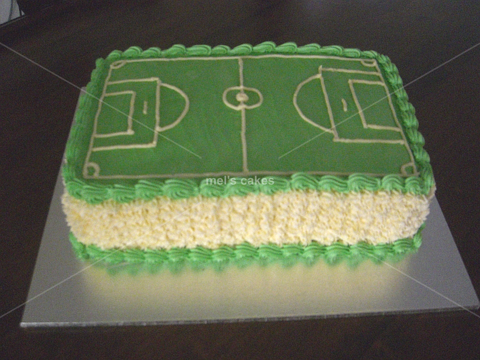 to Mel's Cakes Soccer Field Birthday Cake