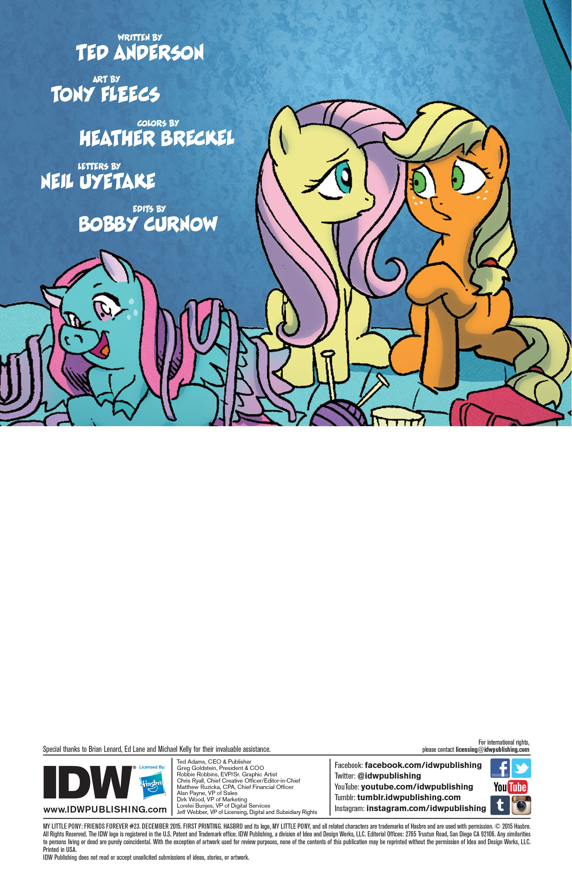 Read online My Little Pony: Friends Forever comic -  Issue #23 - 2