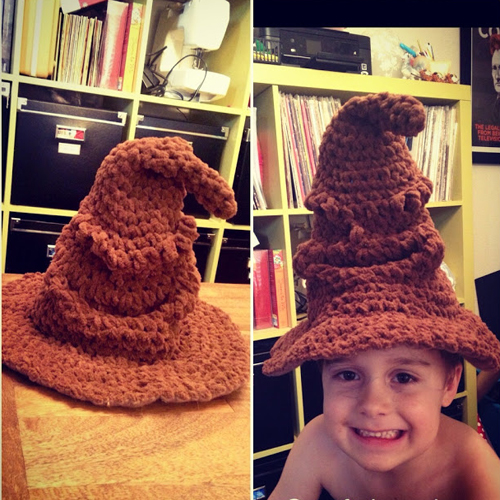 Beautiful Skills Crochet Knitting Quilting Harry Potter Sorting Hat