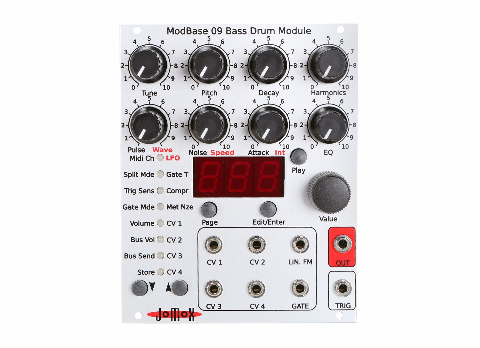 MATRIXSYNTH Jomox ModBase 09 Bass Drum Eurorack Module
