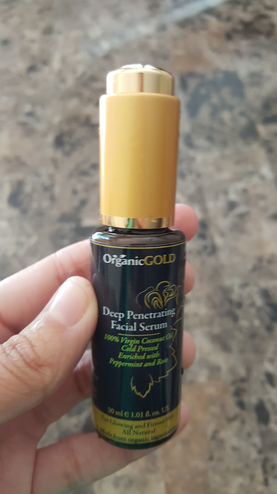 My Product Reviews OrganicGOLD Virgin Coconut Oil Face Serum