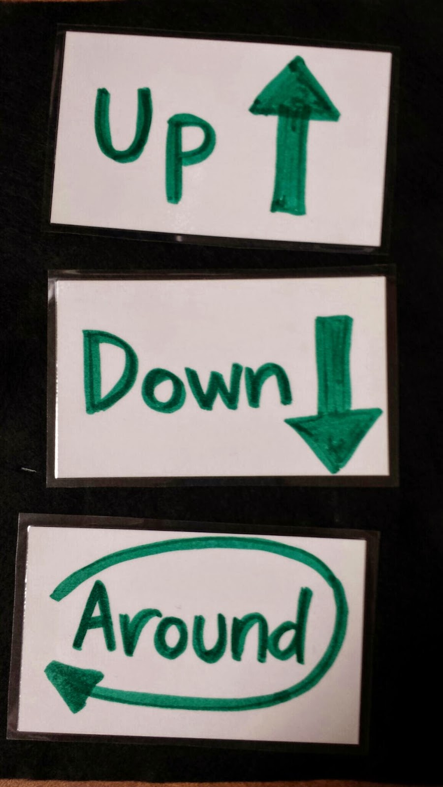 Lovin' the Library: Flannel Friday--Up, Down, and Around!