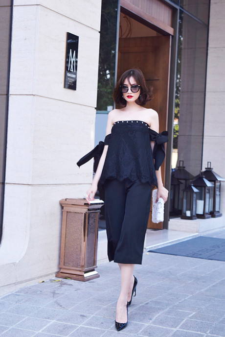 Truc Diem mach nu cong so cach mac goi cam ma thanh lich - Anh 5