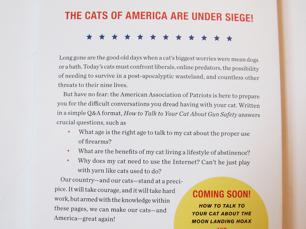 See, Shop, Love! Book Review How to Talk to Your Cat About Gun Safety
