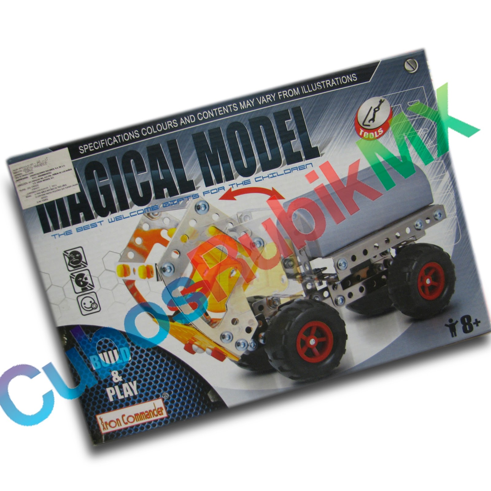 CubosRubikMX: Mecano Camion Juguete para armar