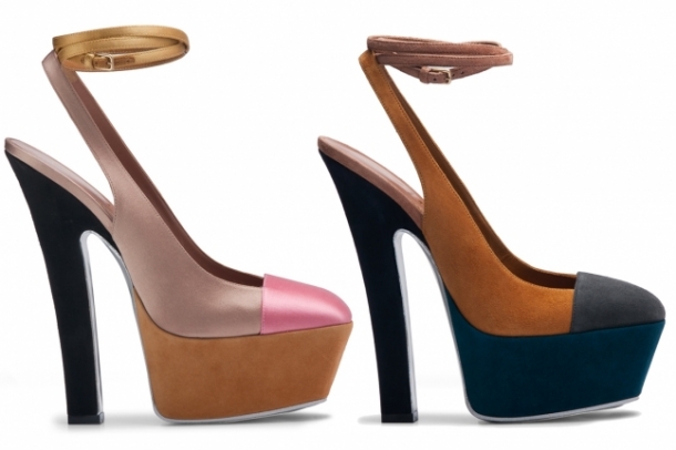 You've got STYLE!!!!!: Metallic shoes: Yves Saint laurent Spring 2012