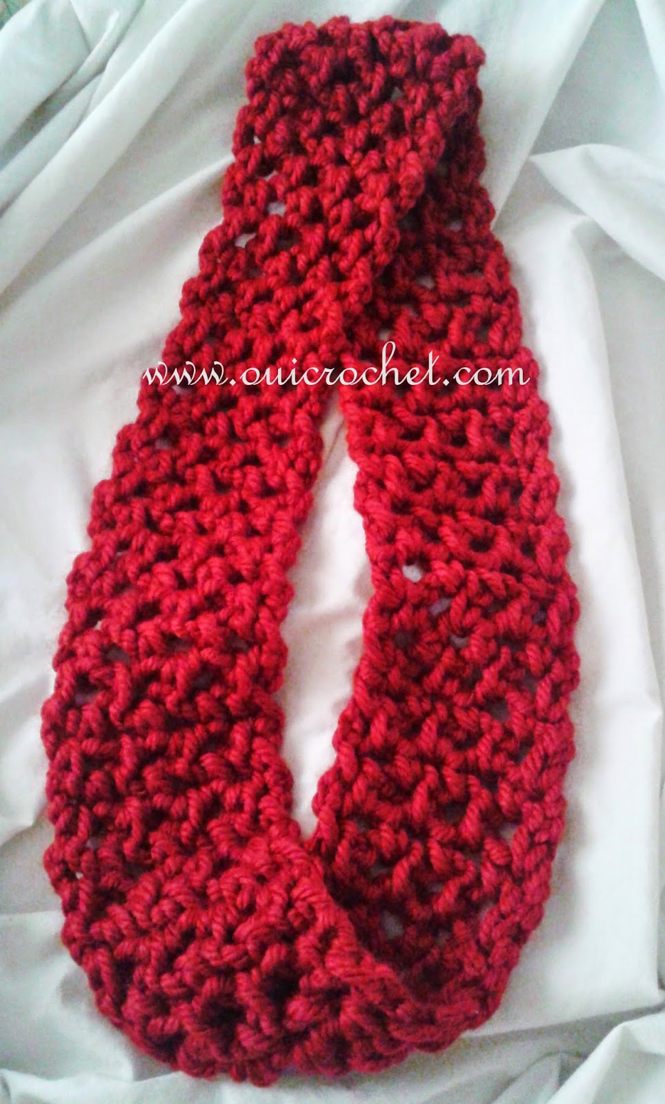 Quick Infinity Scarf {Free Crochet Pattern} Crochet, Free Crochet Pattern, Crochet Scarf, Crochet Infinity Scarf, Quick Infinity Scarf, Super Bulky Yarn,