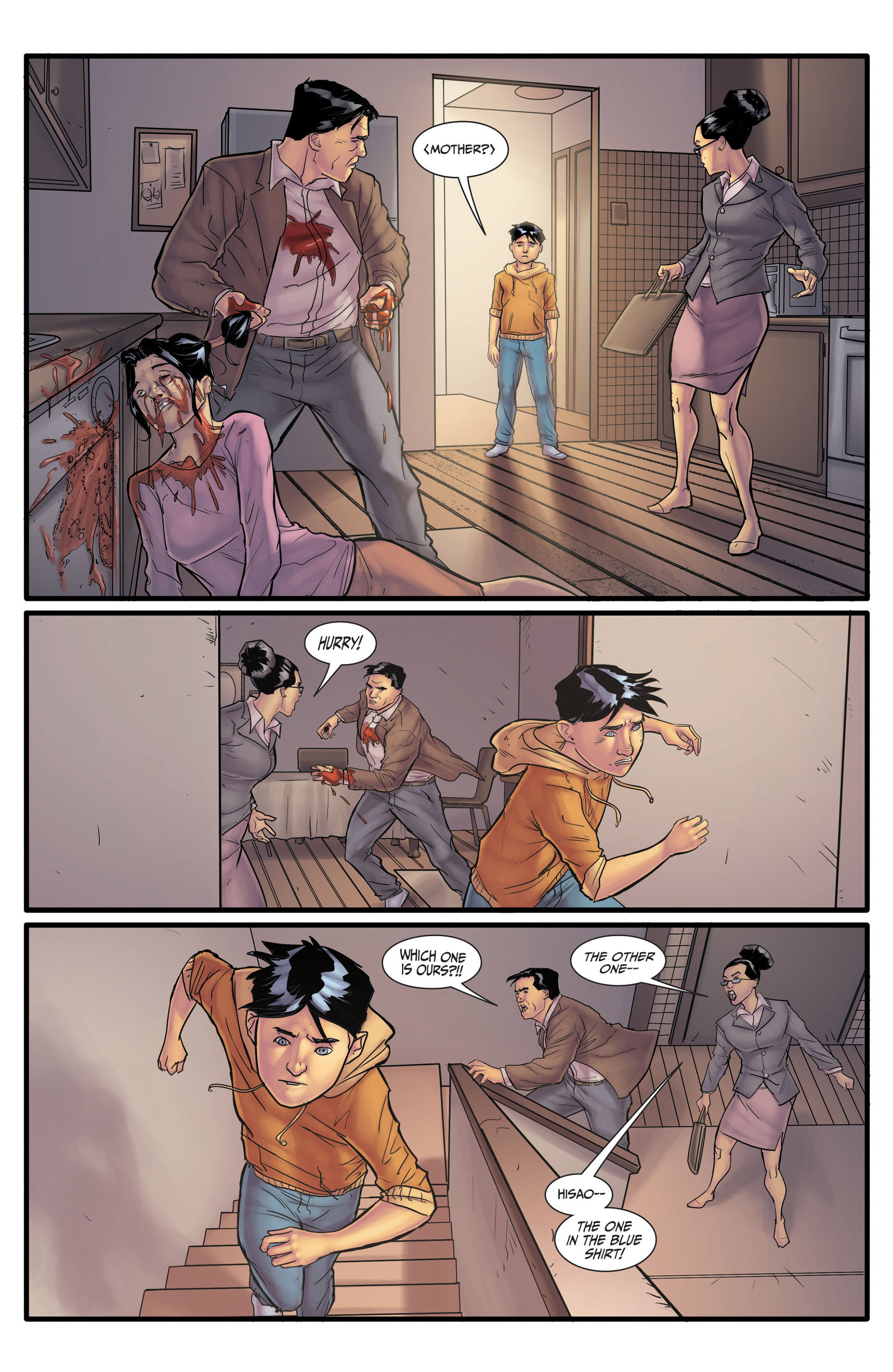 Read online Morning Glories comic -  Issue #9 - 18