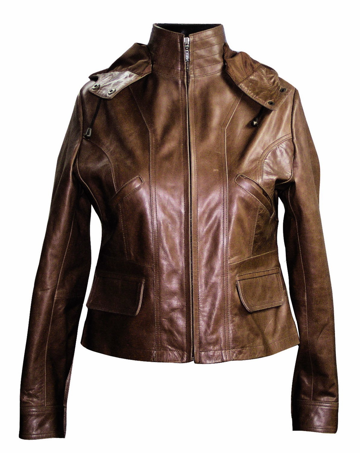 Brown Leather Motorcycle Jacket Viewing Gallery | Fashion's Feel | Tips ...