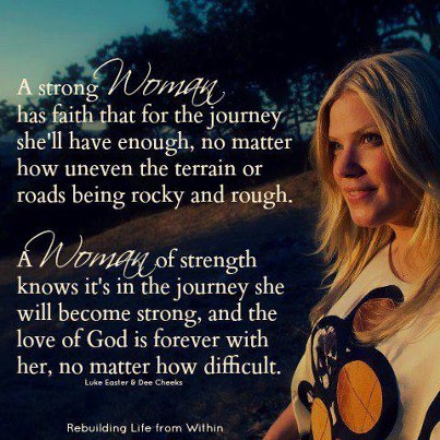A Strong Woman Has Faith | Letter a Studio