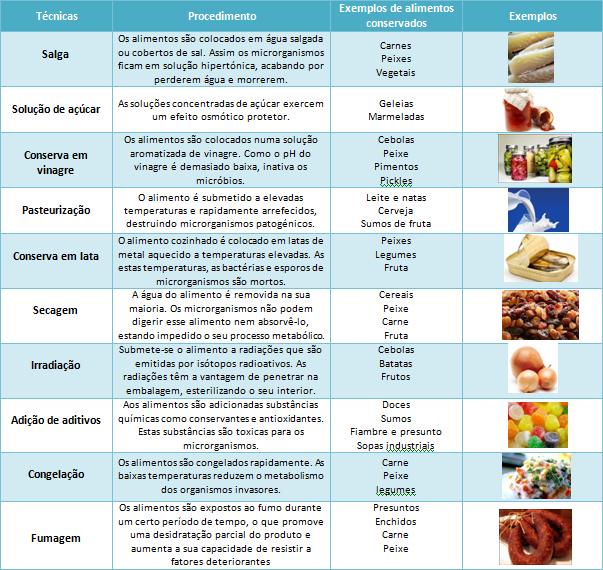 Ciências & Biologia Investigando os diferentes métodos de conservação dos alimentos.