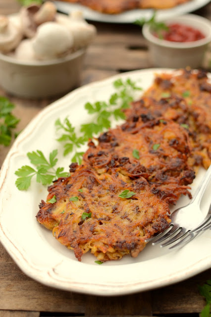 Placki ziemniaczane z mięsem