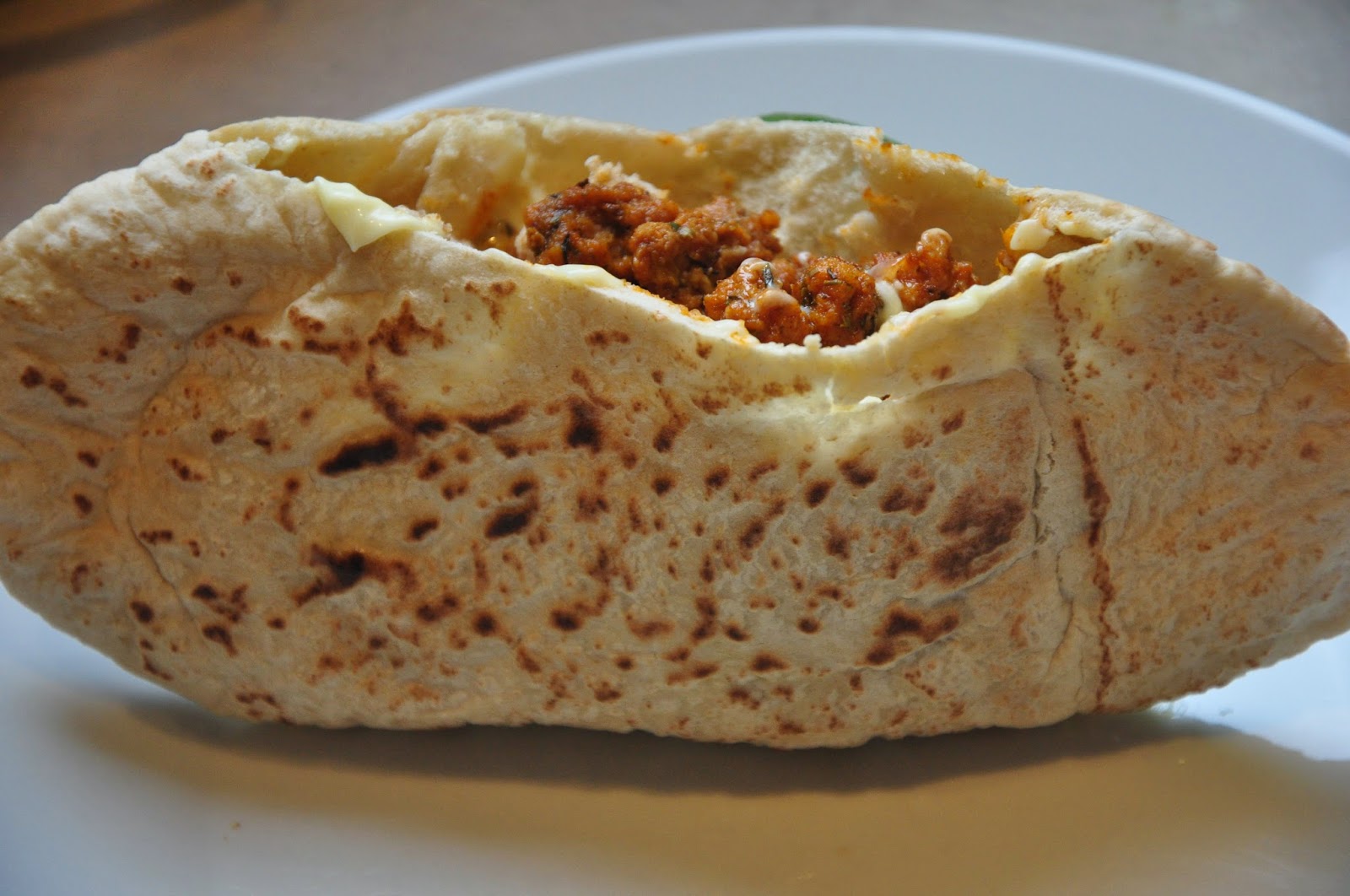 Géraldine en cuisine Pita gyros à l'ail maison et son alternative