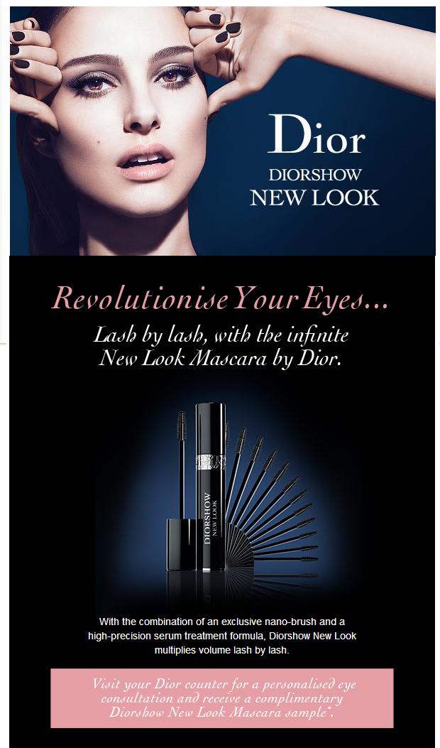 I Want A Little Bit of Everything DIOR Diorshow Mascara Sample