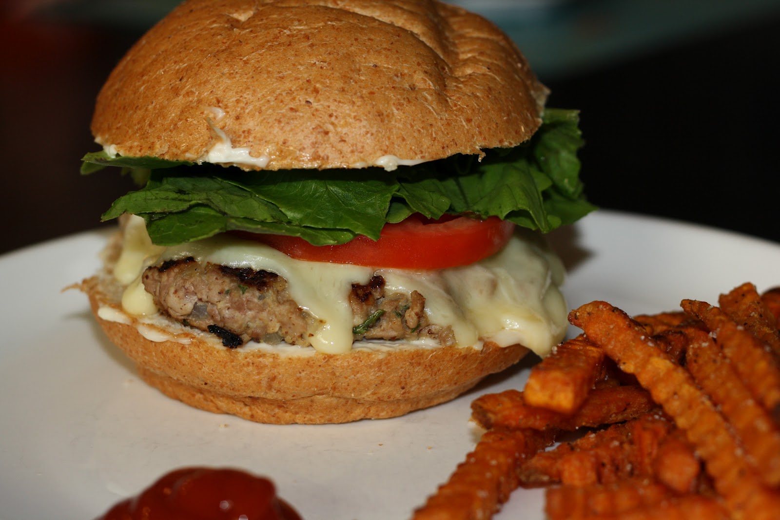 what's for dinner? turkeycheddar burgers... 20 minutes