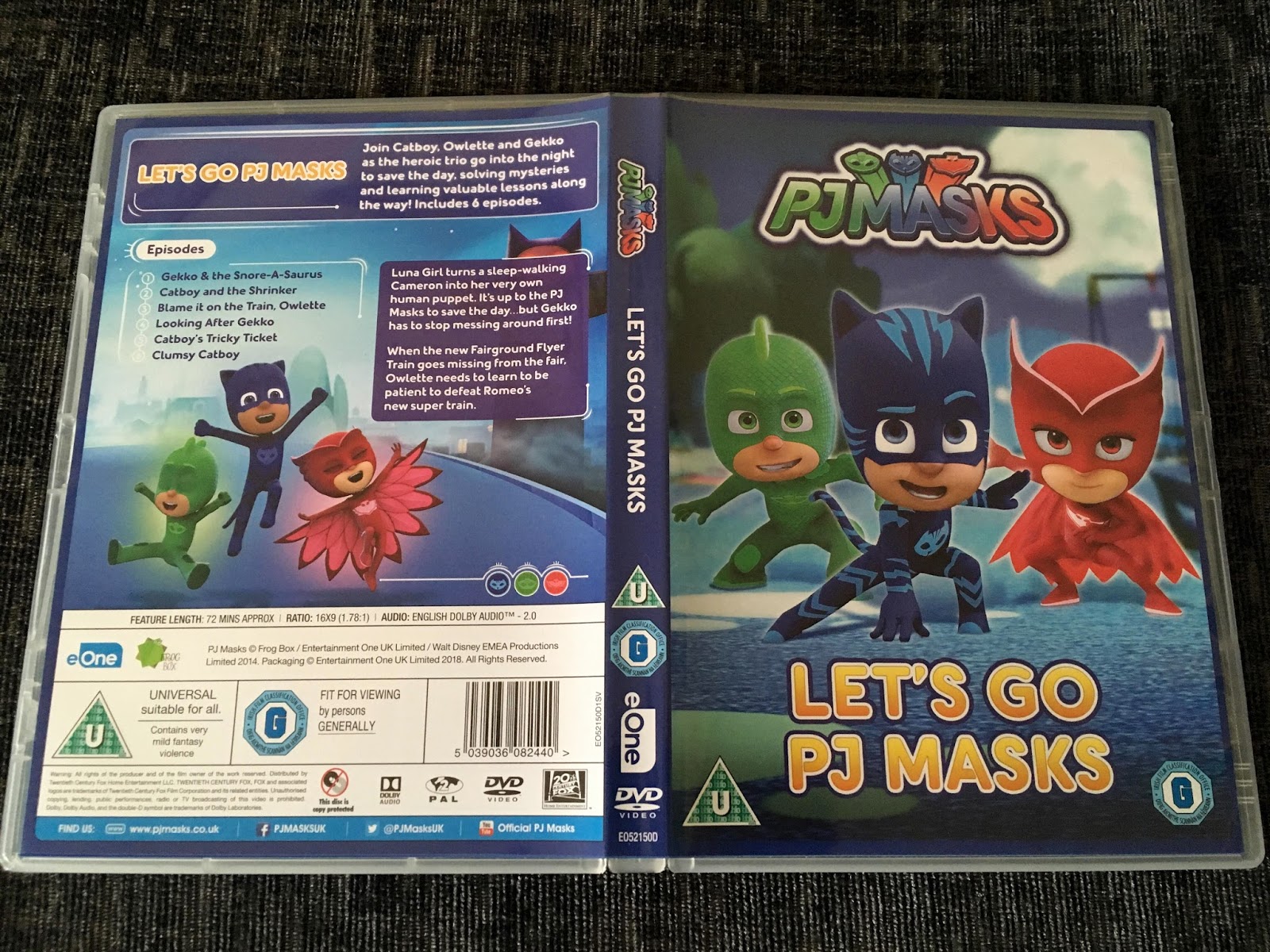 It's A Family Adventure! Let's Go PJ Masks DVD Review & Competition