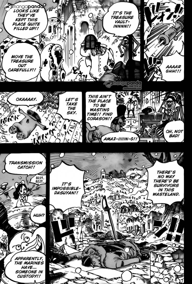 One Piece Ch 767: Cora-san