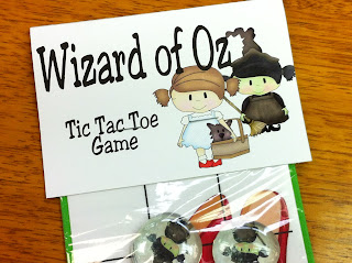 Wizard of Oz Games Tic Tac Toe game