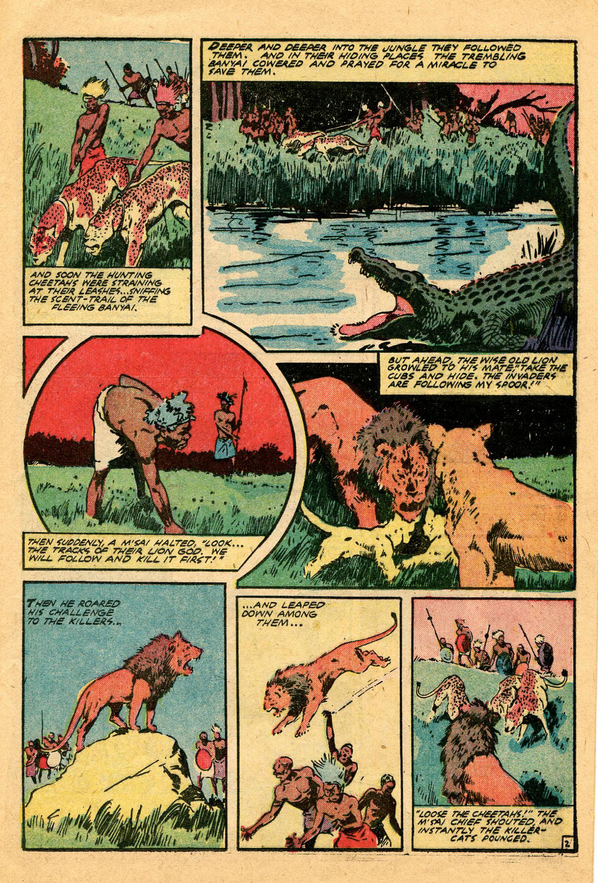 Read online Wambi Jungle Boy comic -  Issue #13 - 21