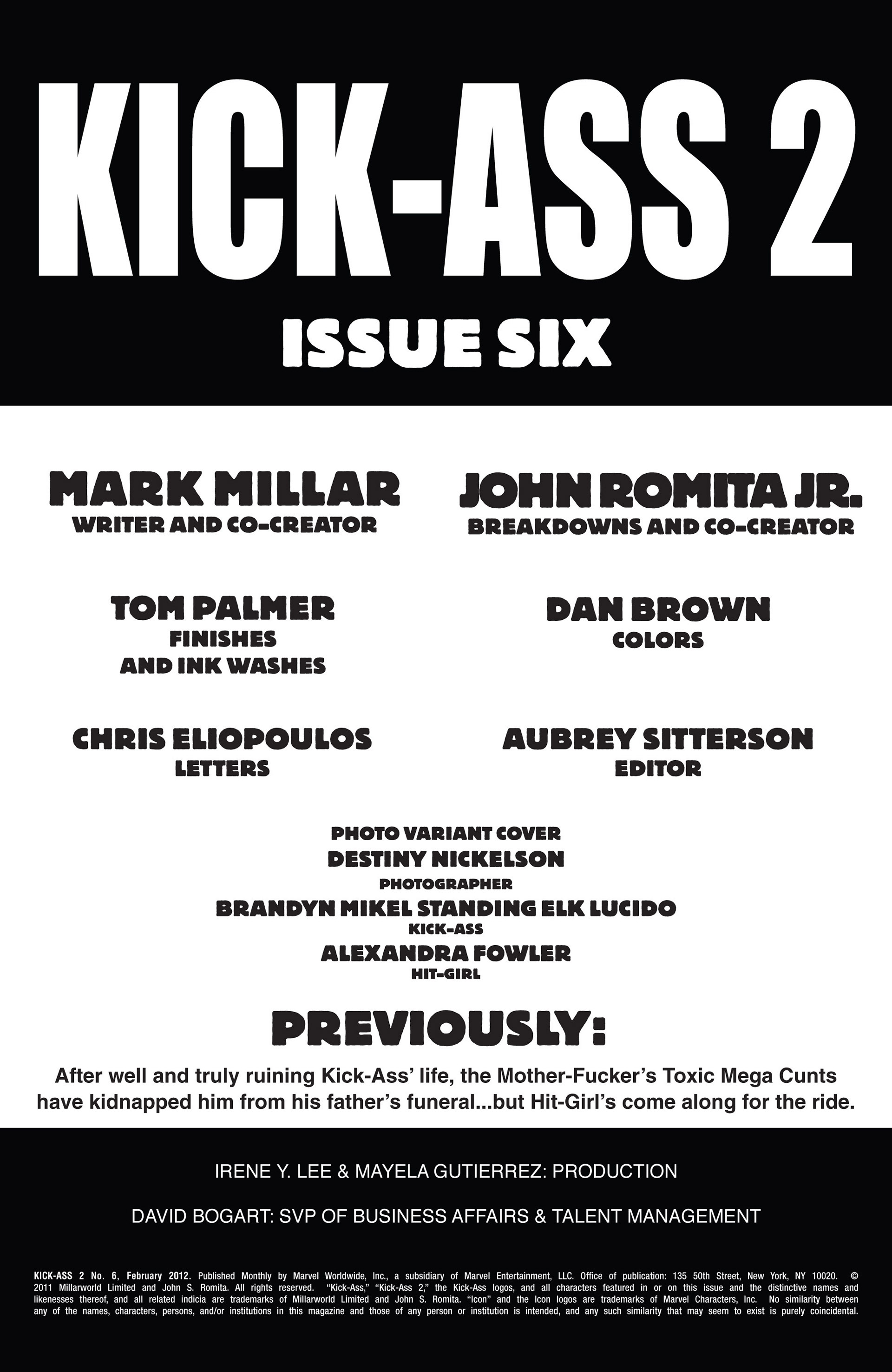 Read online Kick-Ass 2 comic -  Issue #6 - 2