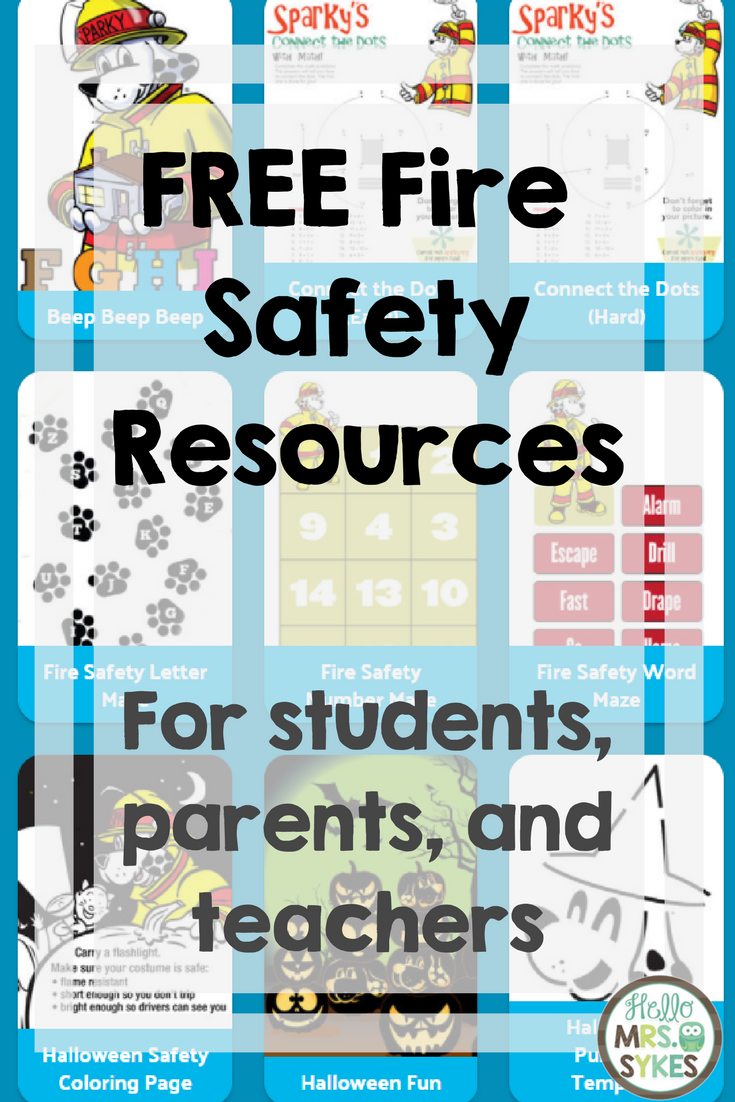 Free Learning Centers from NFPA for Teachers for Fire Safety Month
