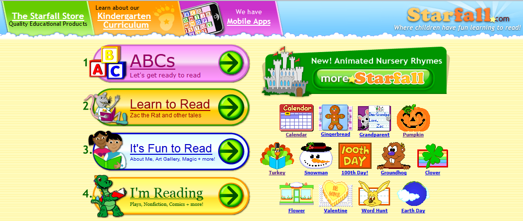 Welcome To More Starfall Games: Software Free Download - backuplp
