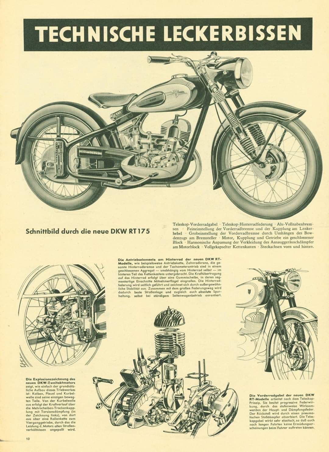 Fahrgestell Motor Spare Parts Manual Knallertsider