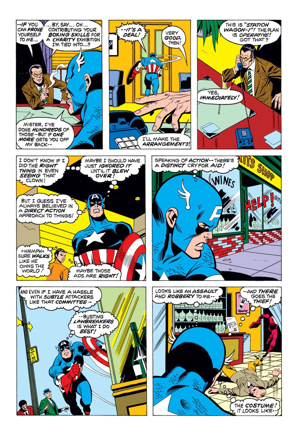 Captain America (1968) Issue #169 #83 - English 12