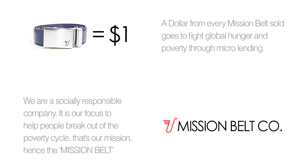 Inspired by Savannah Mission Belts Help Keep Pants Up, While Also