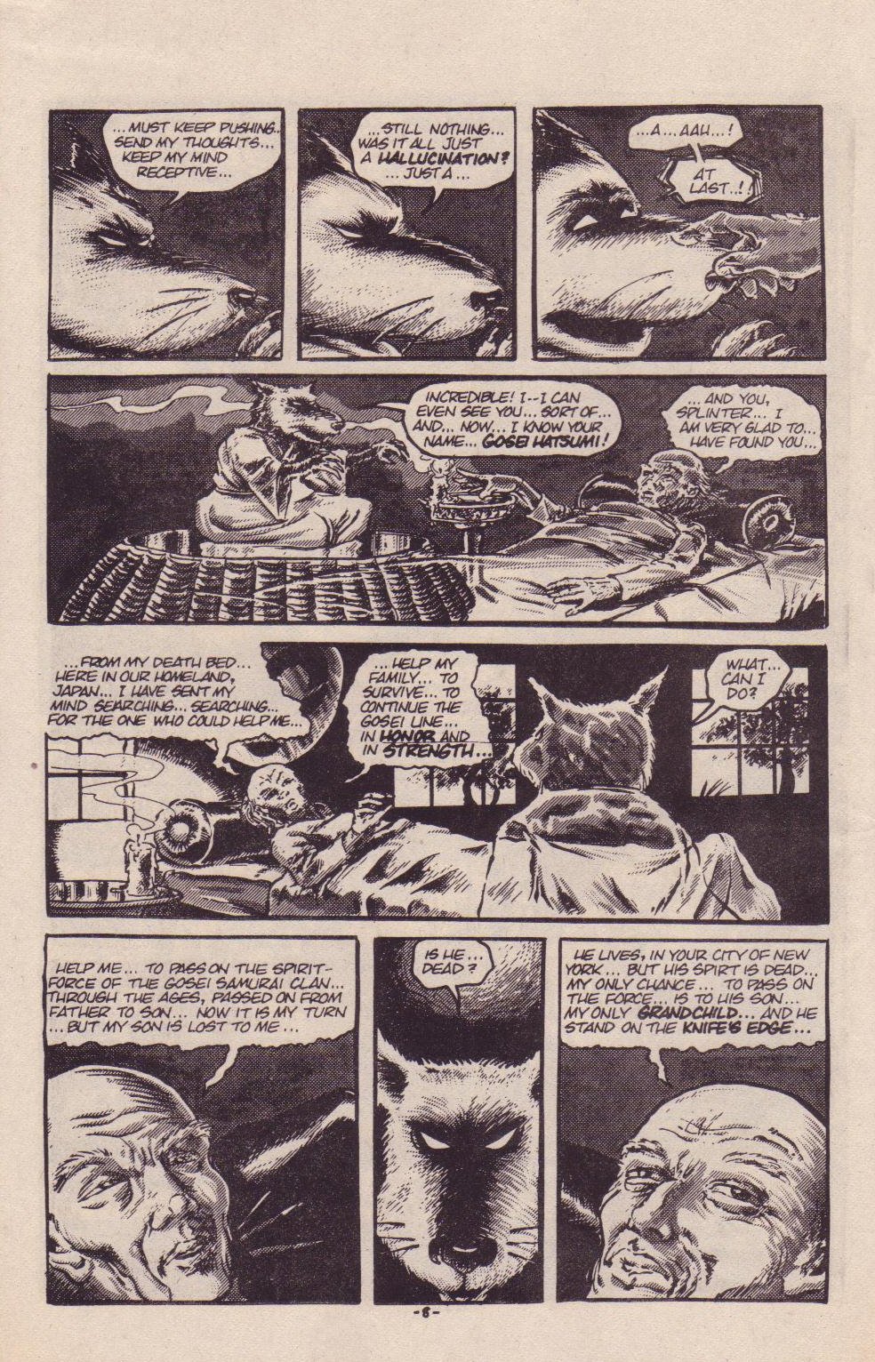 Read online Teenage Mutant Ninja Turtles (1984) comic -  Issue #9 - 10